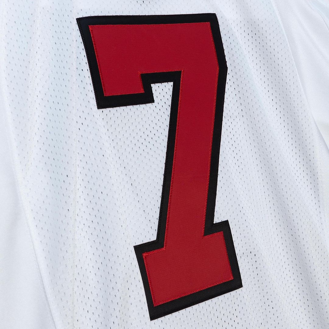 Atlanta Falcons 2003 Michael Vick Red Authentic Throwback Retired Player Jersey | NFL Football Jersey