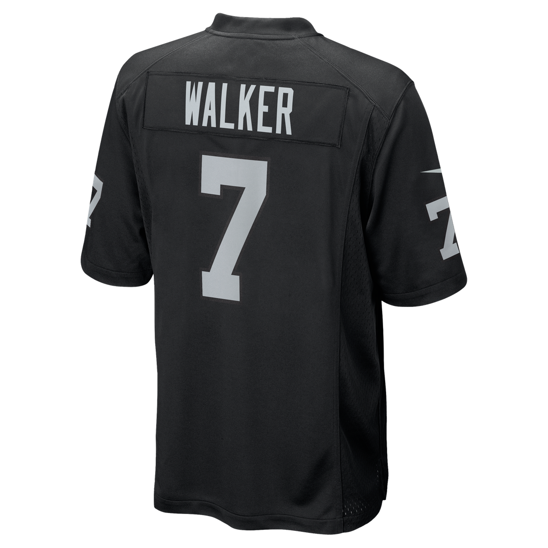 Las Vegas Raiders Quay Walker Black Team Game Jersey | NFL Football Jersey