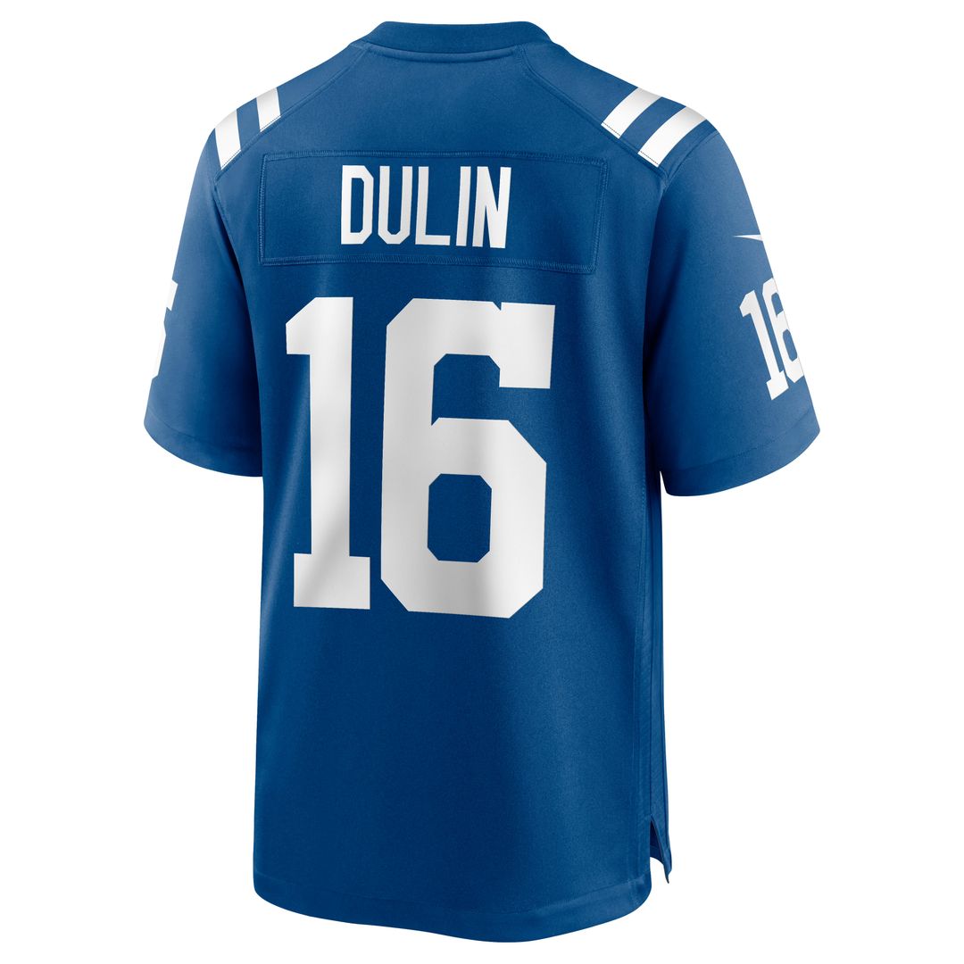 Indianapolis Colts Ashton Dulin Royal Game Jersey | NFL Football Jersey