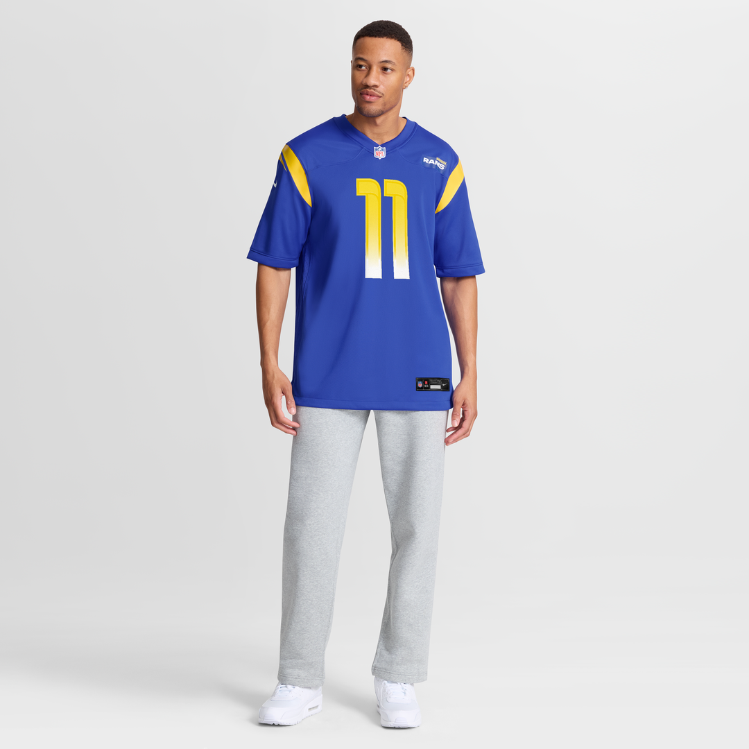 Los Angeles Rams Jimmy Garoppolo Royal Game Jersey | NFL Football Jersey