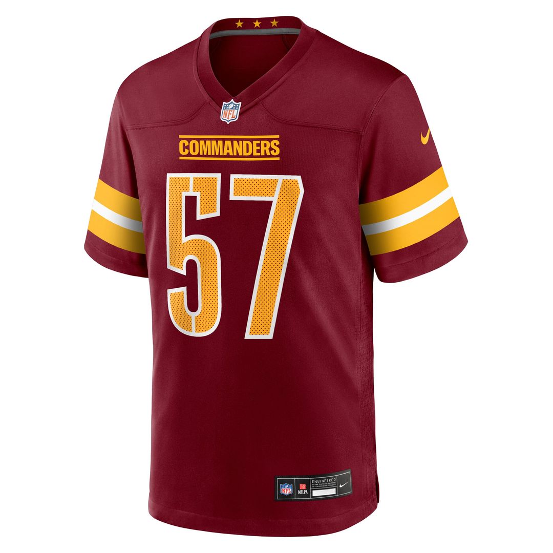 Washington Commanders Nick Bellore Burgundy Team Game Jersey | NFL Football Jersey