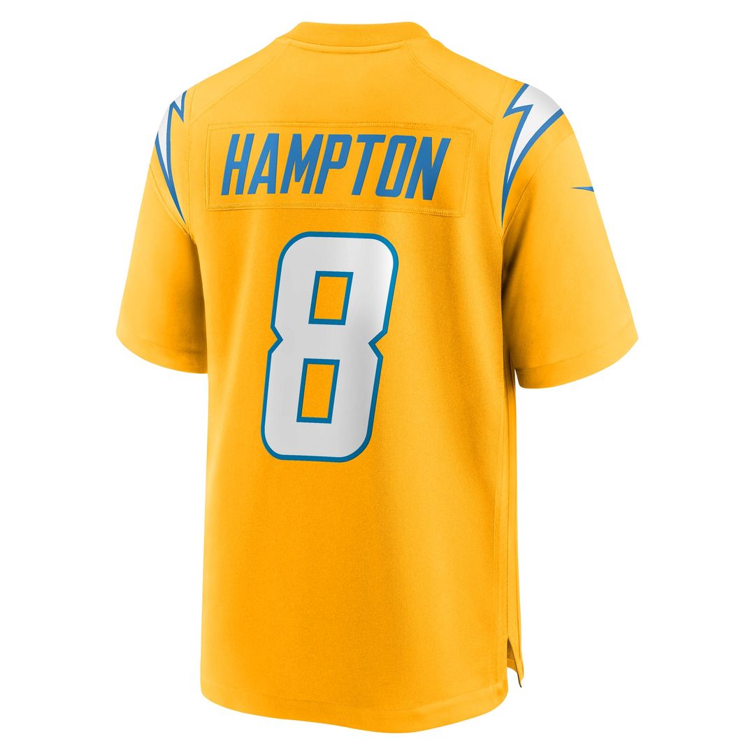 Los Angeles Chargers Omarion Hampton Powder Blue Game Player Jersey | NFL Football Jersey