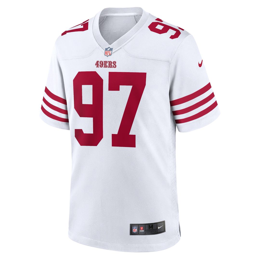San Francisco 49ers Nick Bosa Scarlet Player Game Jersey | NFL Football Jersey