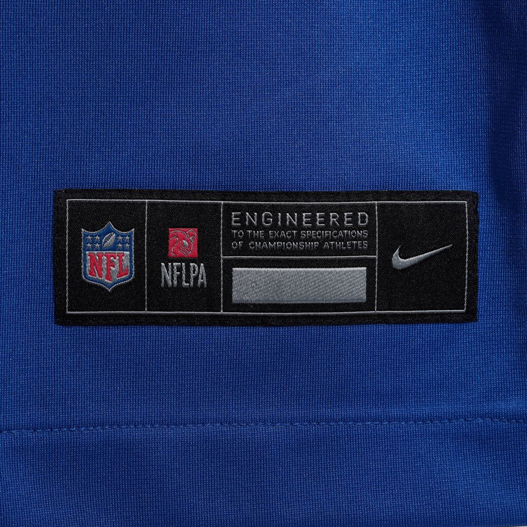 New York Giants D.J. Reader Royal Game Jersey | NFL Football Jersey