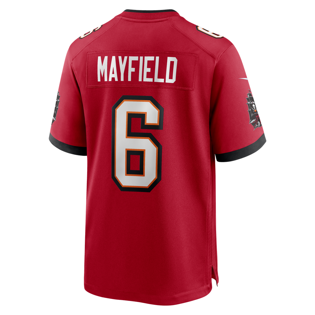 Tampa Bay Buccaneers Baker Mayfield Orange Throwback Game Jersey | NFL Football Jersey