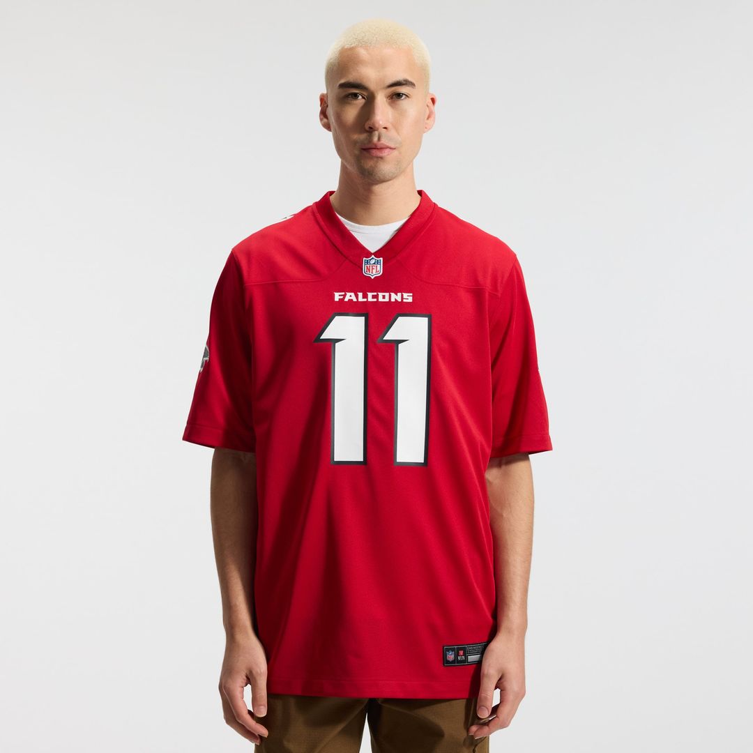 Atlanta Falcons Jalon Walker Red Game Jersey | NFL Football Jersey