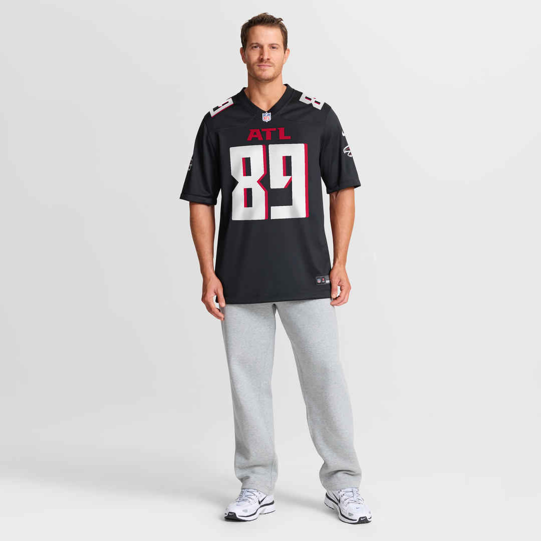 Atlanta Falcons Charlie Woerner Black Game Jersey | NFL Football Jersey