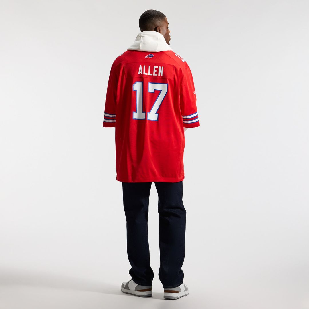 Buffalo Bills Josh Allen Royal Game Player Jersey | NFL Football Jersey