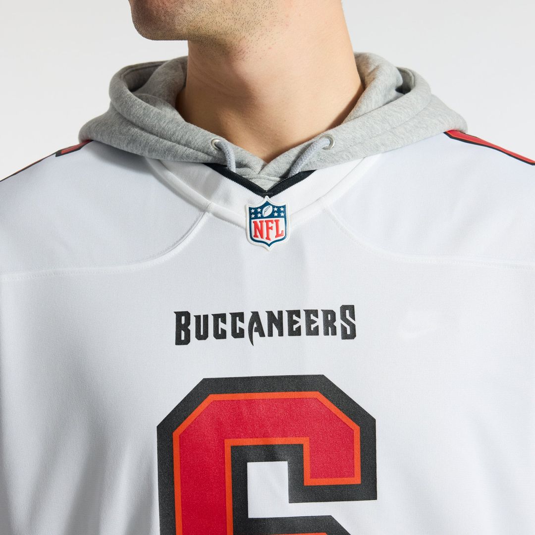 Tampa Bay Buccaneers Baker Mayfield Orange Throwback Game Jersey | NFL Football Jersey