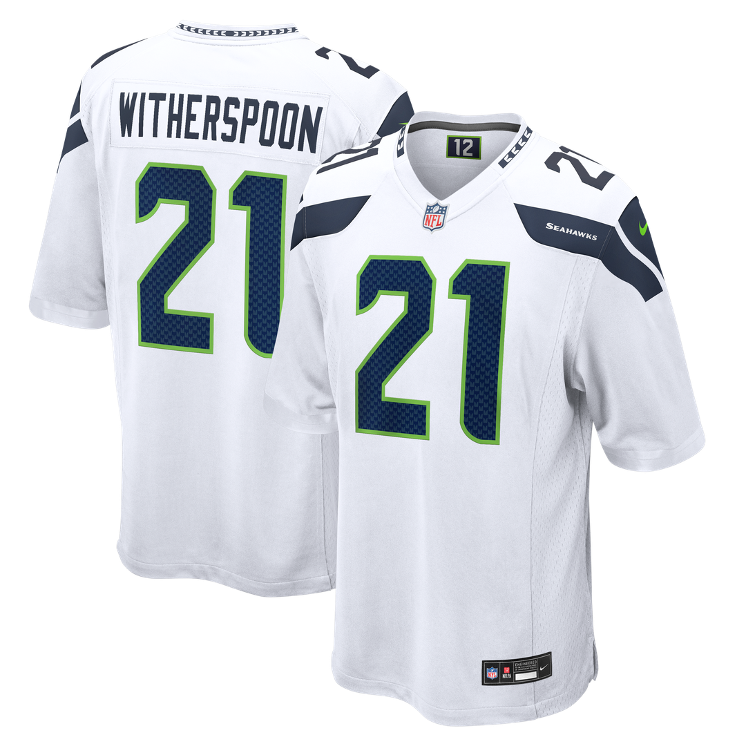 Seattle Seahawks Devon Witherspoon College Navy Game Jersey | NFL Football Jersey