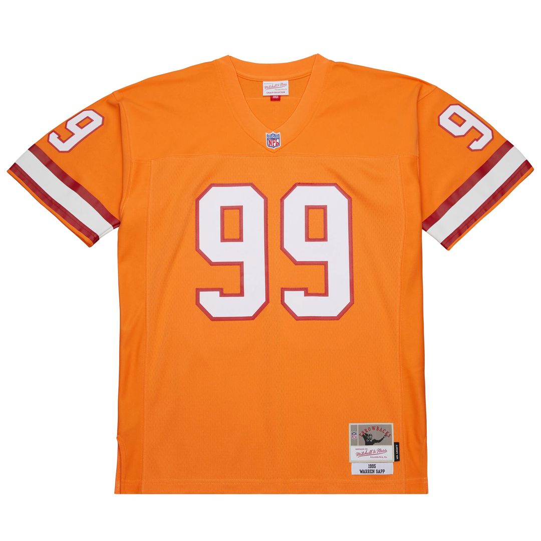 Tampa Bay Buccaneers Warren Sapp Red 2002 Legacy Replica Jersey | NFL Football Jersey