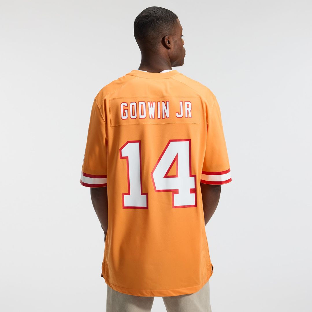 Tampa Bay Buccaneers Chris Godwin Jr. Red Game Player Jersey | NFL Football Jersey
