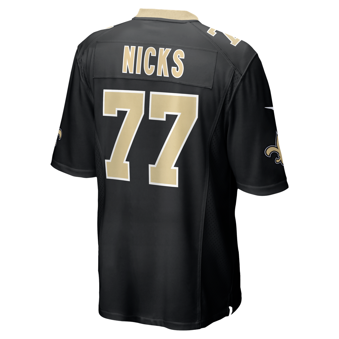 New Orleans Saints Carl Nicks Black Game Retired Player Jersey | NFL Football Jersey