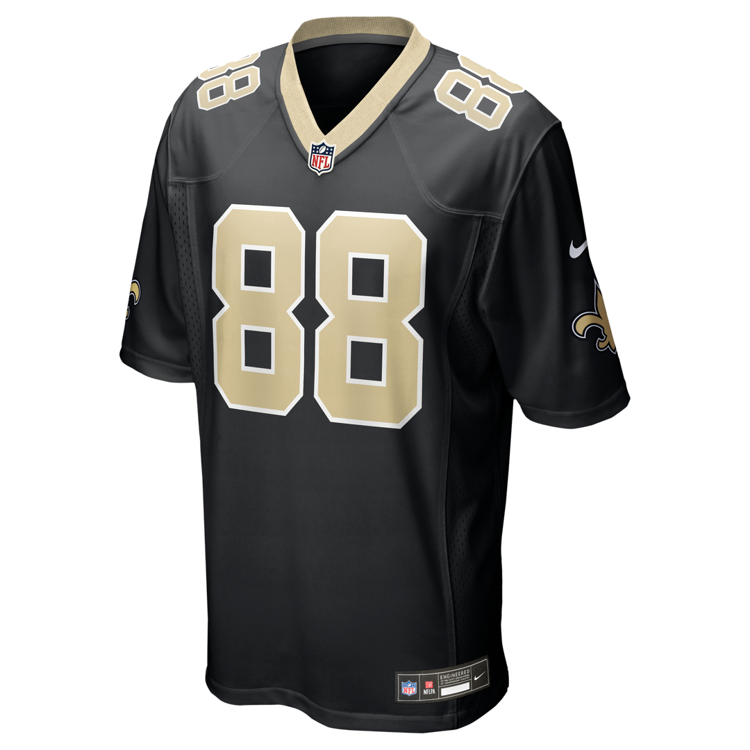New Orleans Saints Shaquan Davis Black Game Jersey | NFL Football Jersey