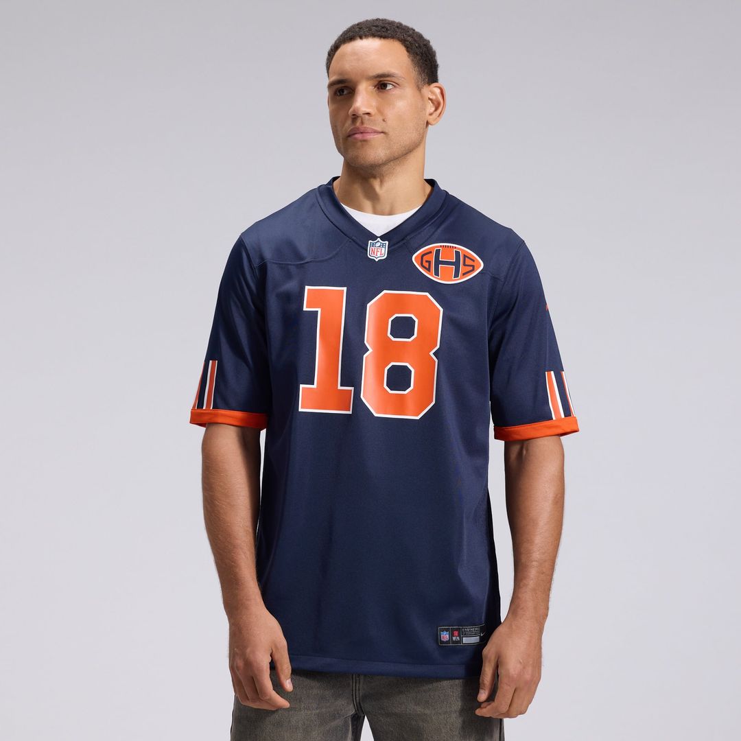 Chicago Bears Caleb Williams Navy 2026 Rivalries Collection Game Jersey | NFL Football Jersey