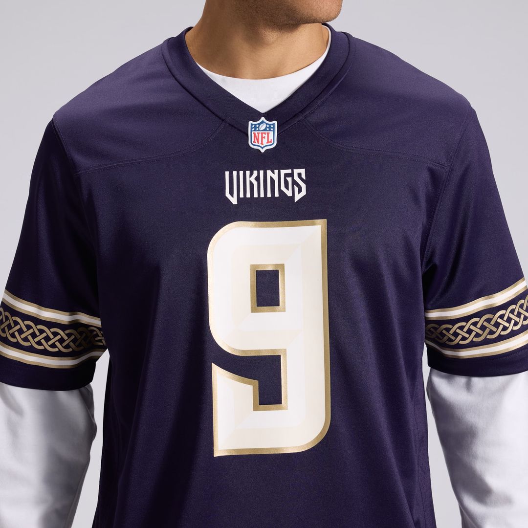 Minnesota Vikings J.J McCarthy Purple 2026 Rivalries Collection Game Jersey | NFL Football Jersey