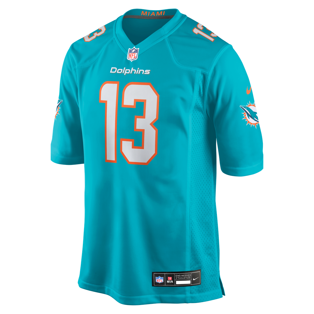 Miami Dolphins Dan Marino Aqua Game Retired Player Jersey | NFL Football Jersey