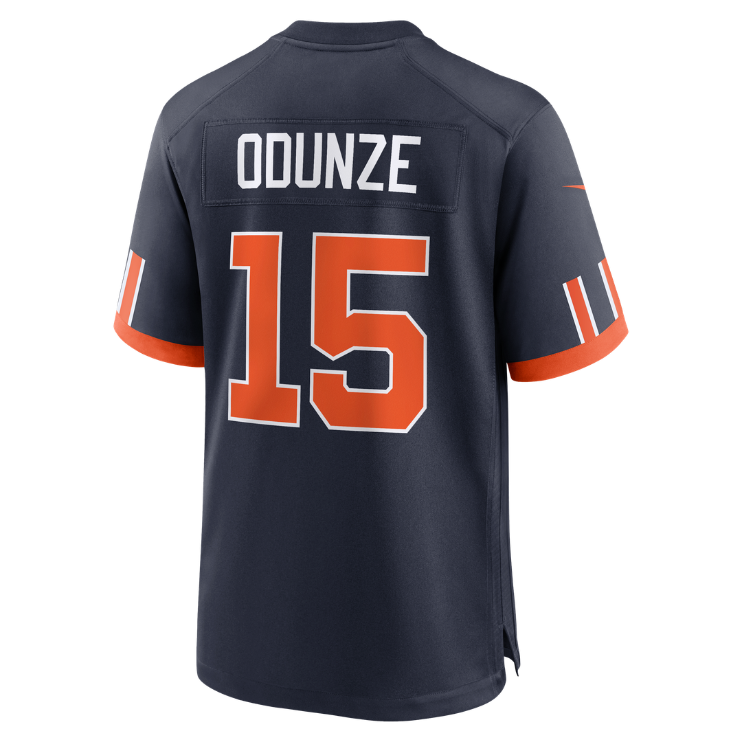 Chicago Bears Rome Odunze Navy 2026 Rivalries Collection Game Jersey | NFL Football Jersey