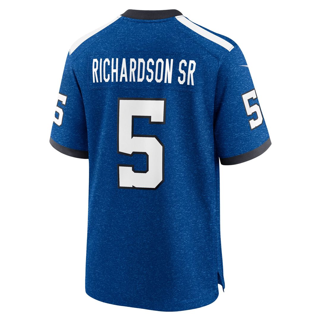 Indianapolis Colts Anthony Richardson Sr. Royal Alternate Indiana Nights Game Jersey | NFL Football Jersey