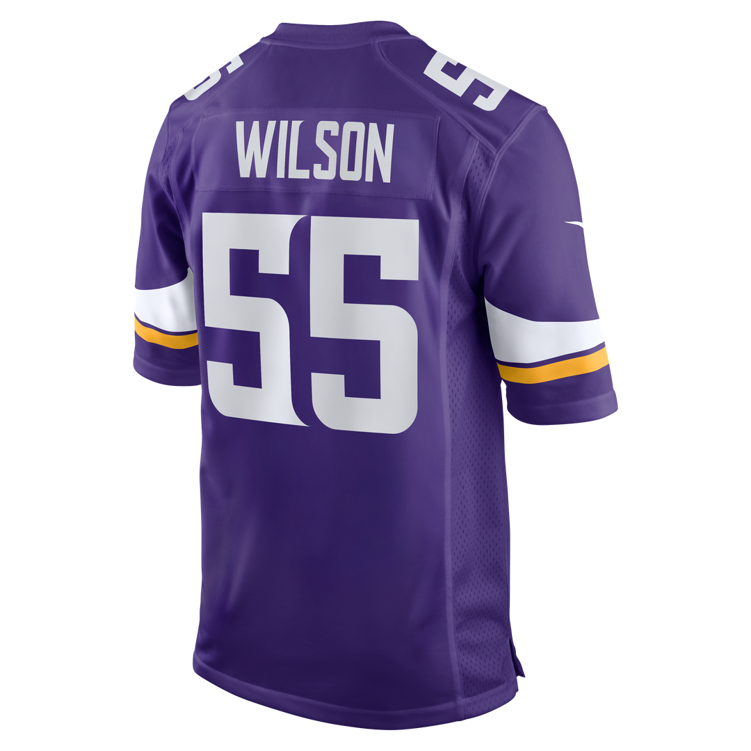 Minnesota Vikings Eric Wilson Purple Team Game Jersey | NFL Football Jersey