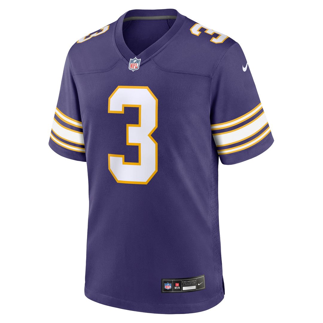 Minnesota Vikings Addison White Away Game Jersey | NFL Football Jersey