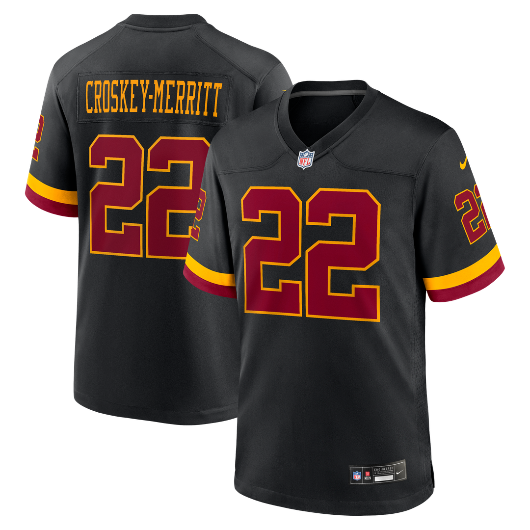 Washington Commanders Jacory Croskey-Merritt Burgundy Game Jersey | NFL Football Jersey