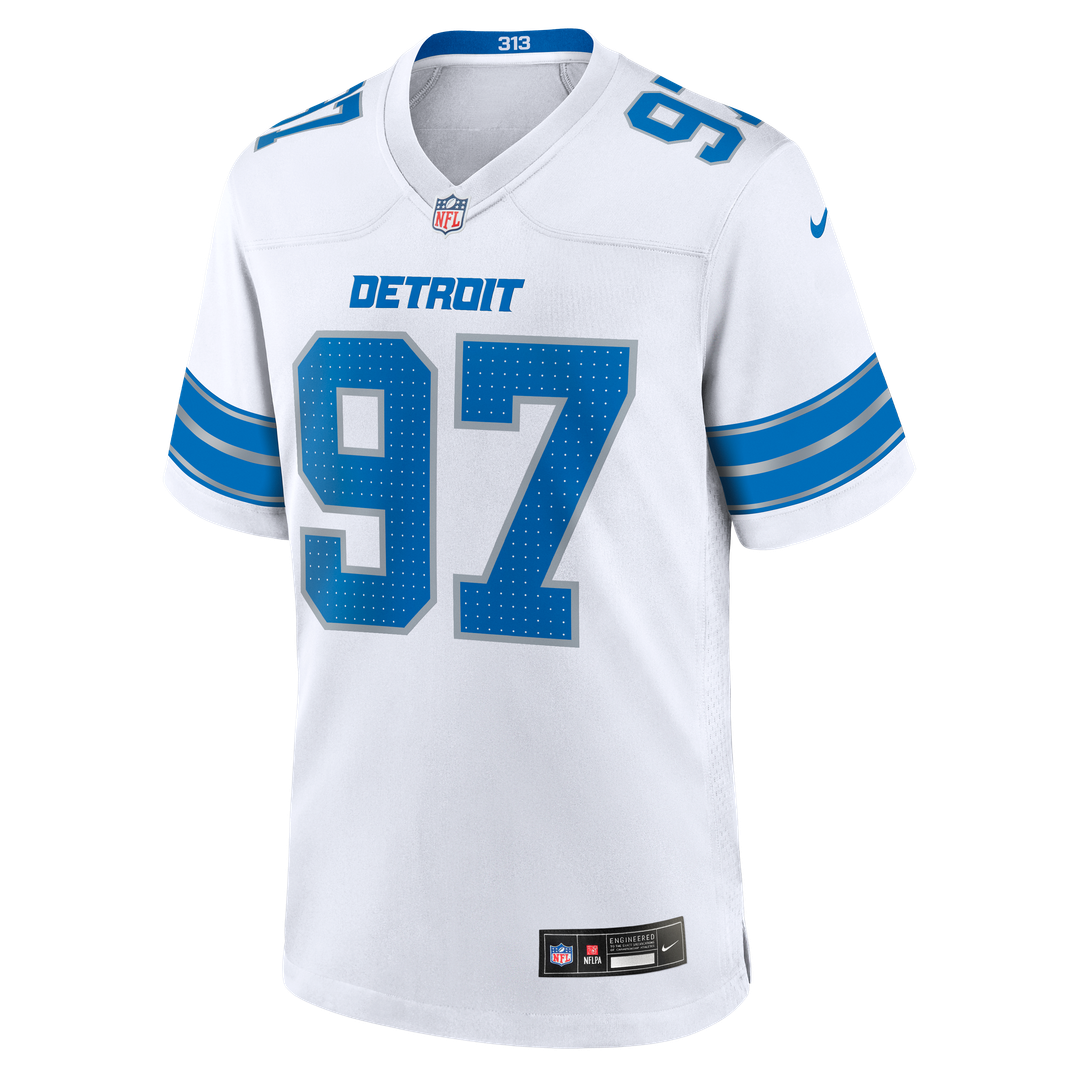 Detroit Lions Aidan Hutchinson Black 2nd Alternate Game Jersey | NFL Football Jersey