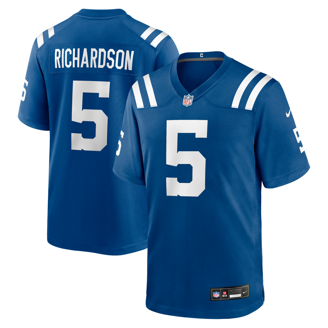 Indianapolis Colts Anthony Richardson Royal Game Jersey | NFL Football Jersey