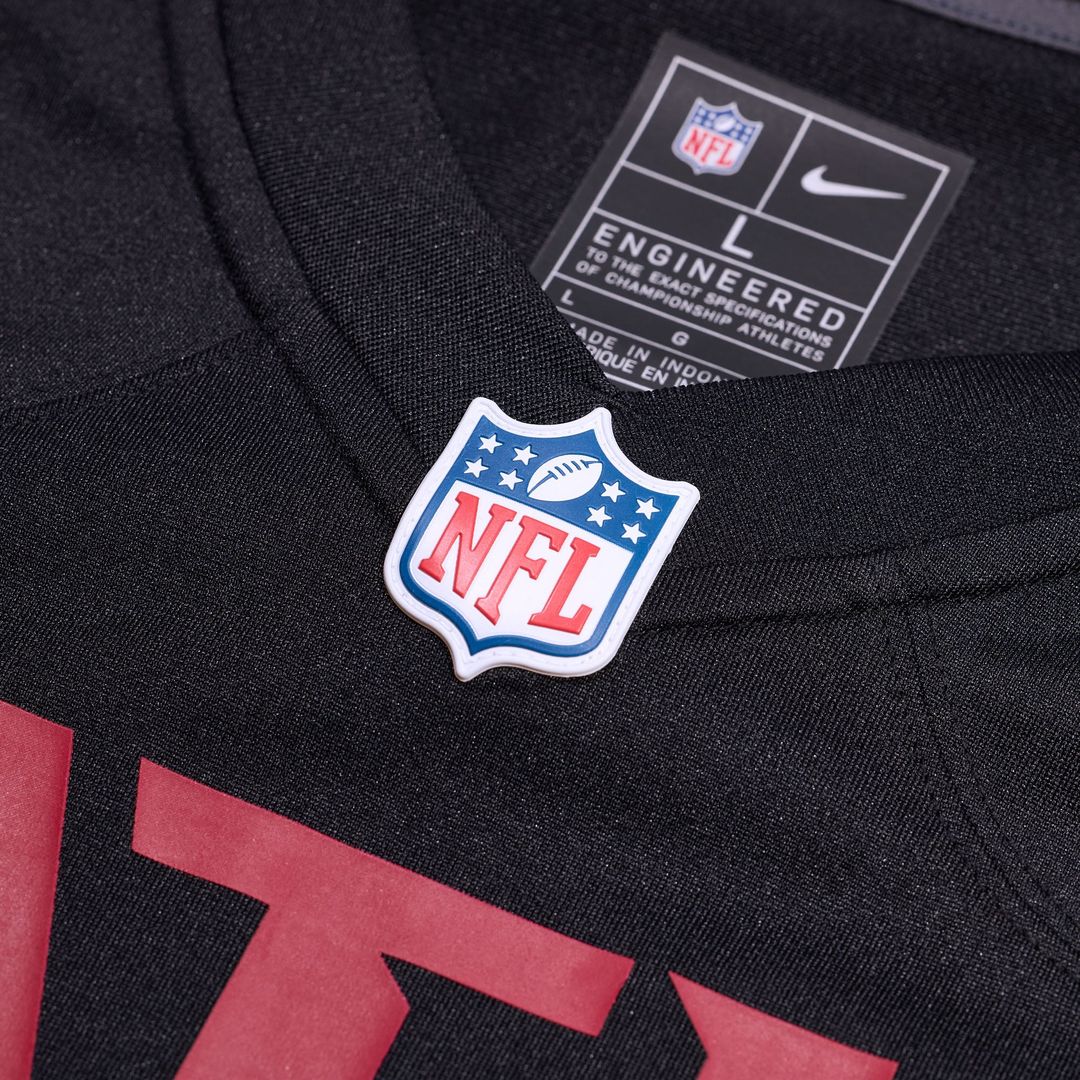 Atlanta Falcons Michael Penix Jr. Black Player Game Jersey | NFL Football Jersey