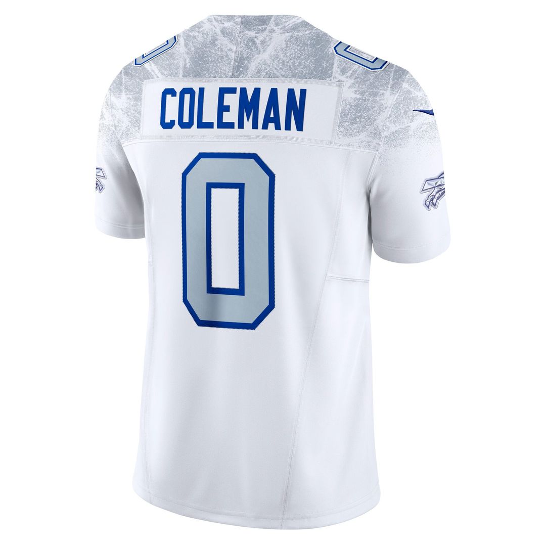 Buffalo Bills Keon Coleman White Rivalries Collection Stitched Limited Jersey | NFL Football Jersey