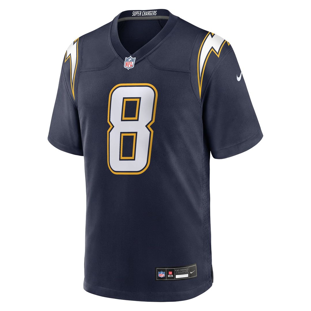 Los Angeles Chargers Omarion Hampton Powder Blue Game Player Jersey | NFL Football Jersey