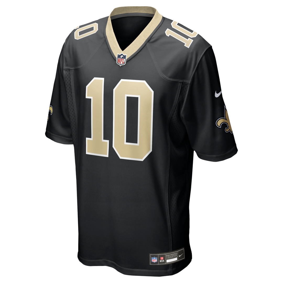 New Orleans Saints Brandin Cooks Black Team Game Jersey | NFL Football Jersey