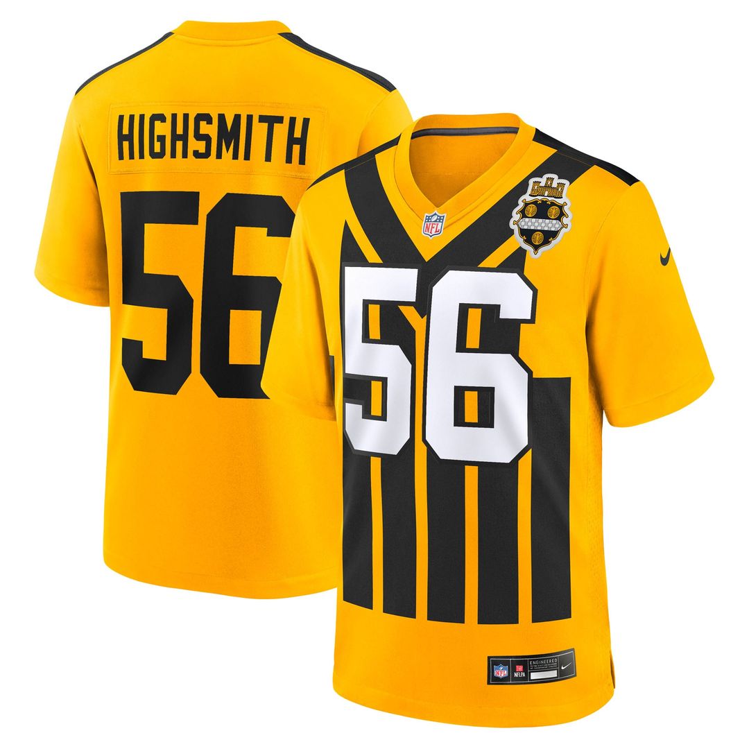 Pittsburgh Steelers Alex Highsmith Black Game Jersey | NFL Football Jersey