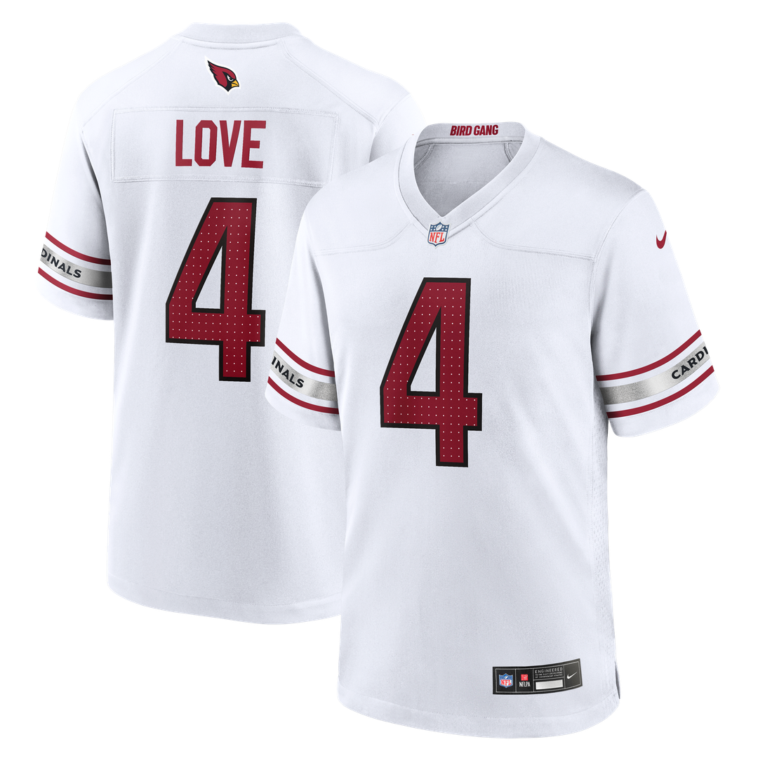 Arizona Cardinals Jeremiyah Love Black Alternate Game Player Jersey | NFL Football Jersey