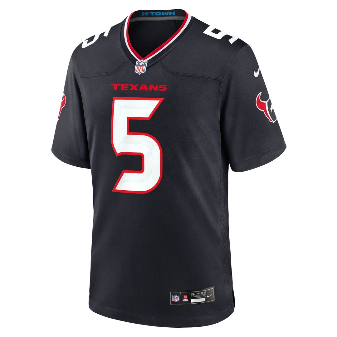 Houston Texans Jalen Pitre Red Alternate Game Jersey | NFL Football Jersey