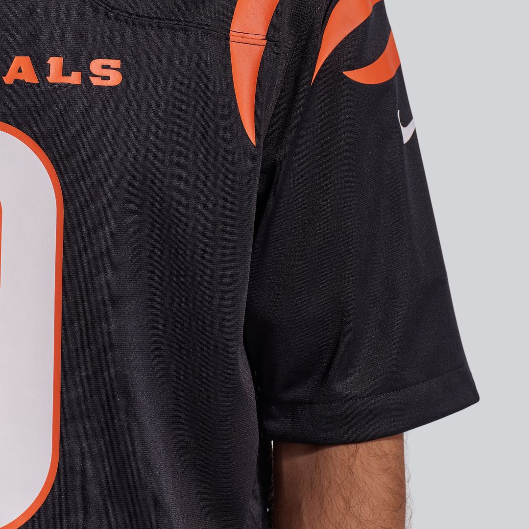 Cincinnati Bengals Joe Burrow Black Player Game Jersey | NFL Football Jersey
