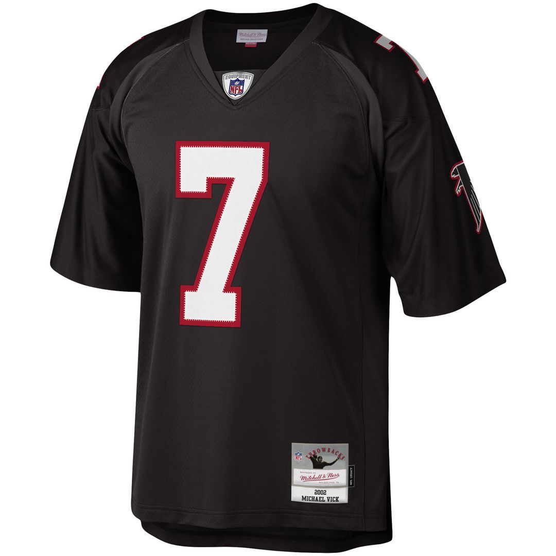 Atlanta Falcons Michael Vick Black Legacy Replica Jersey | NFL Football Jersey
