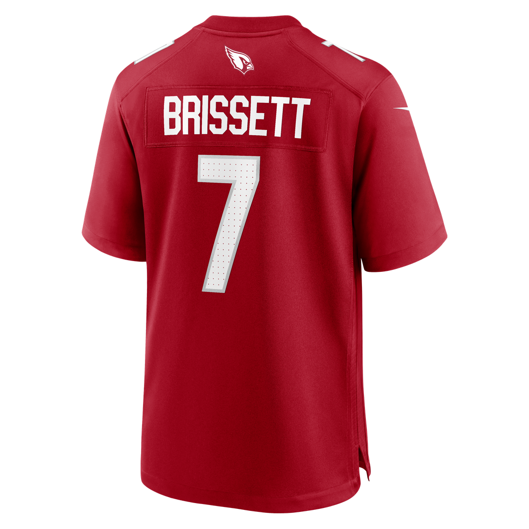 Arizona Cardinals Jacoby Brissett Cardinal Team Game Jersey | NFL Football Jersey