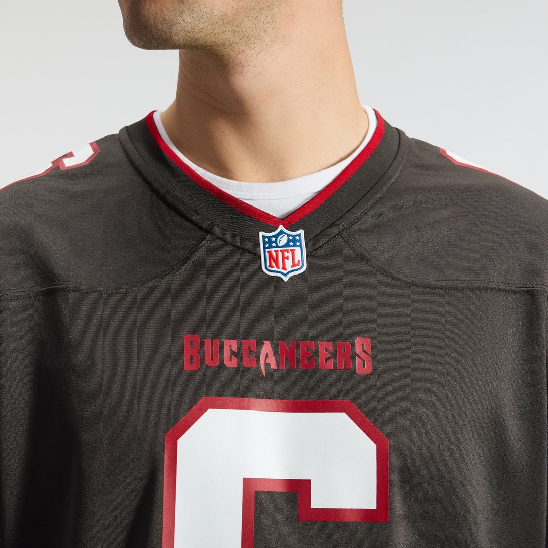 Tampa Bay Buccaneers Baker Mayfield Orange Throwback Game Jersey | NFL Football Jersey