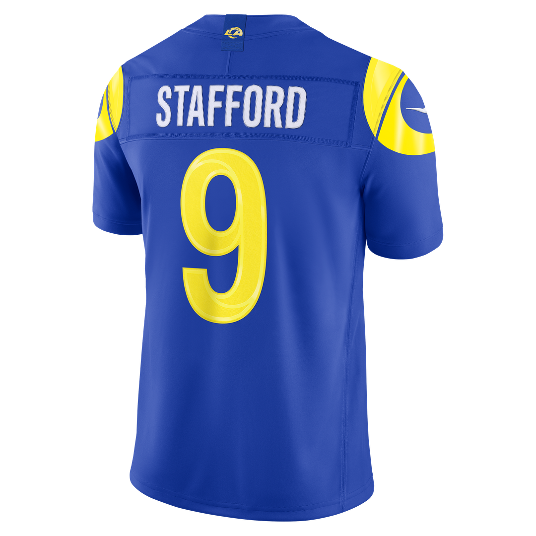 Los Angeles Rams Matthew Stafford White Vapor F.U.S.E. Stitched Limited Jersey | NFL Football Jersey