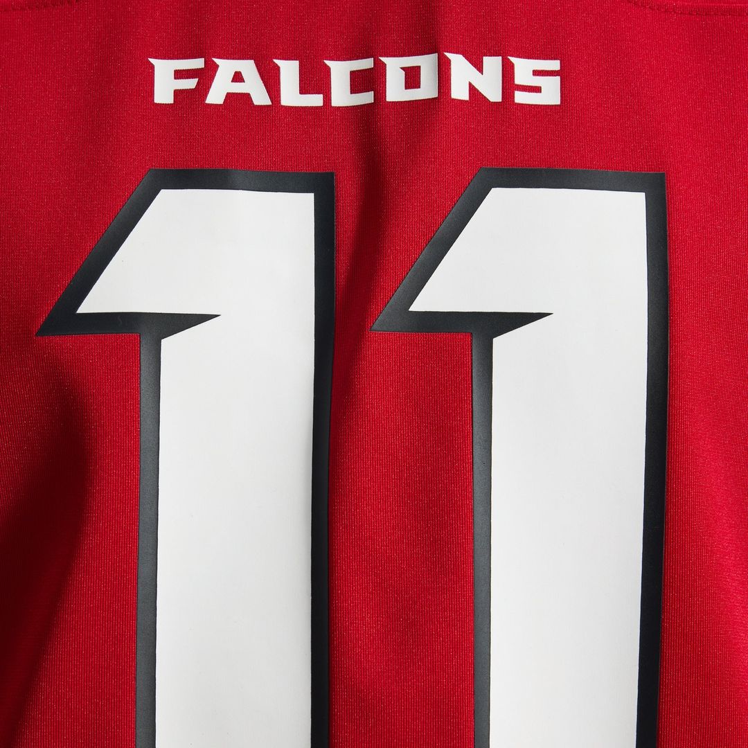 Atlanta Falcons Jalon Walker Red Game Jersey | NFL Football Jersey