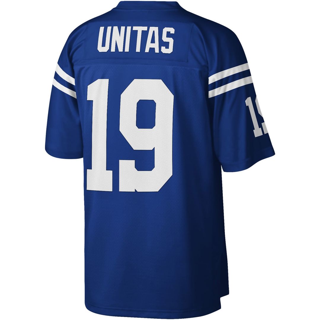 Baltimore Colts Johnny Unitas Royal Legacy Replica Jersey | NFL Football Jersey