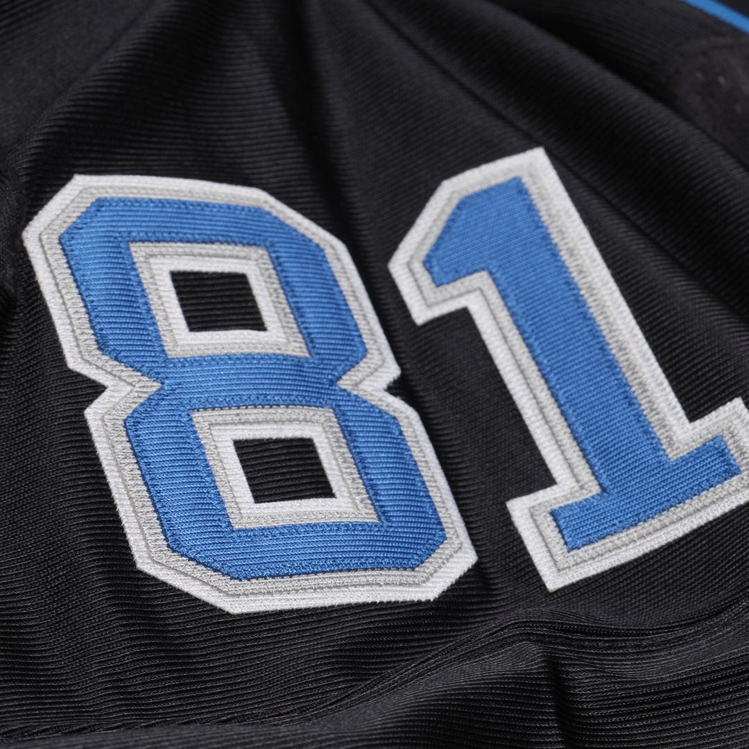 Detroit Lions Calvin Johnson Black 2007 Authentic Throwback Jersey | NFL Football Jersey