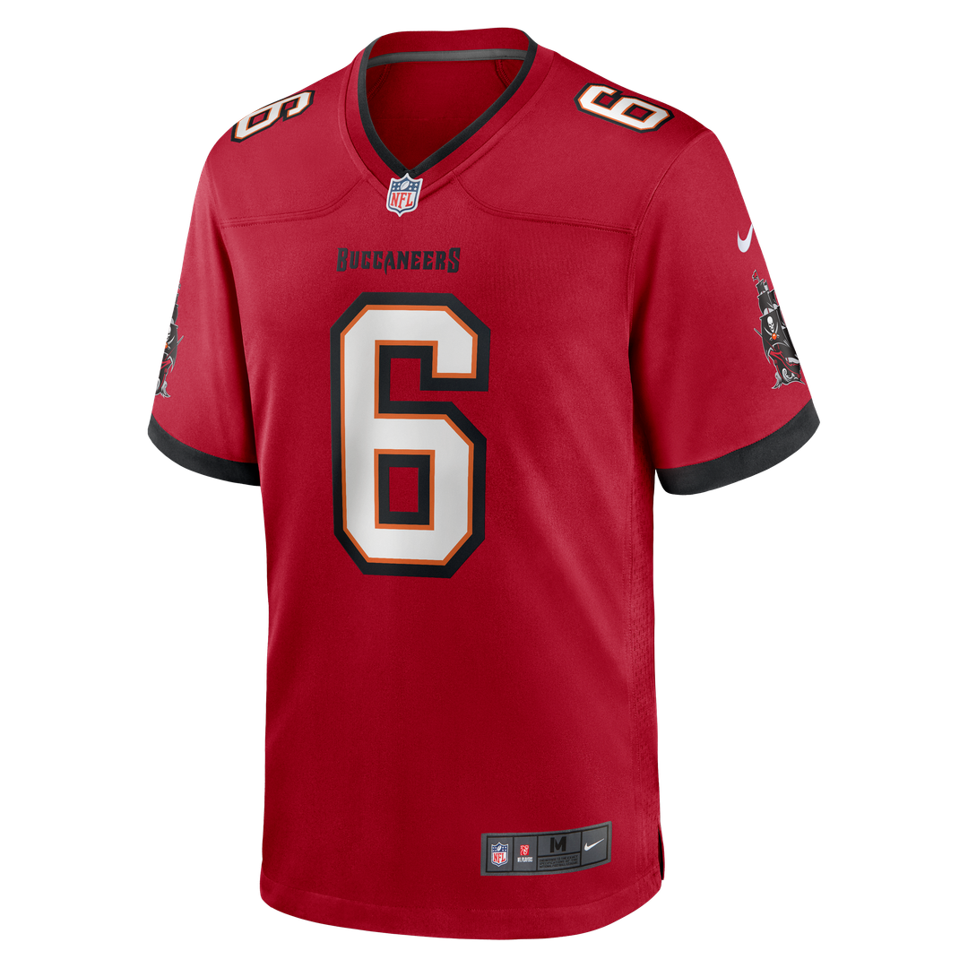Tampa Bay Buccaneers Baker Mayfield Orange Throwback Game Jersey | NFL Football Jersey