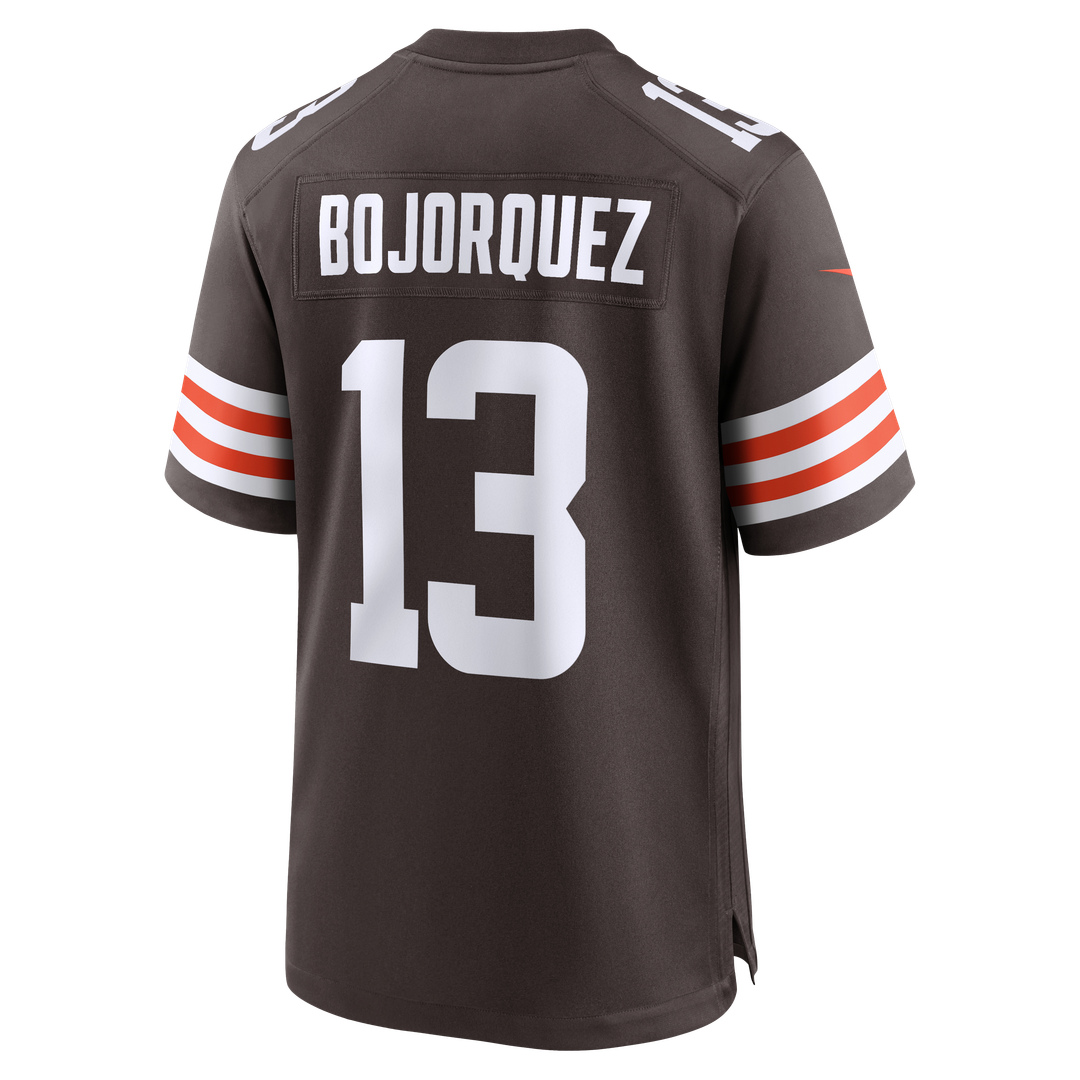 Cleveland Browns Corey Bojorquez Brown Game Jersey | NFL Football Jersey