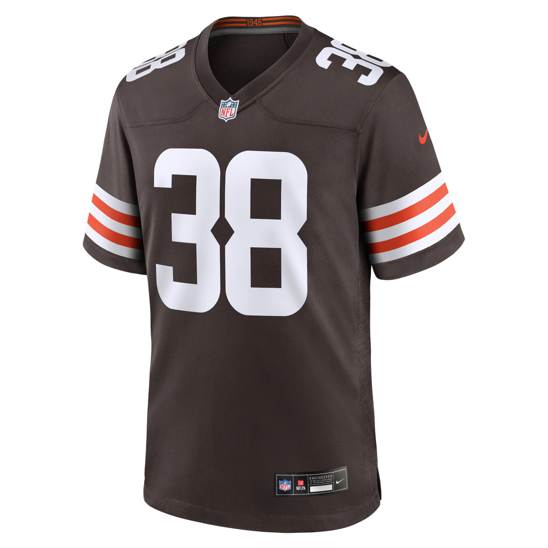 Cleveland Browns Jaleel McLaughlin Brown Team Game Jersey | NFL Football Jersey