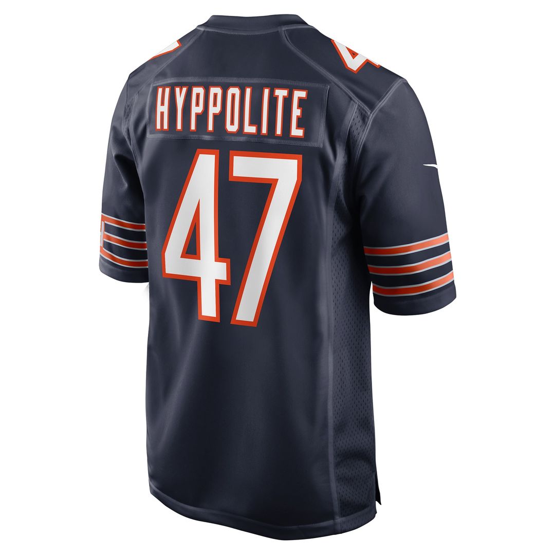Chicago Bears Ruben Hyppolite II Navy Team Game Jersey | NFL Football Jersey