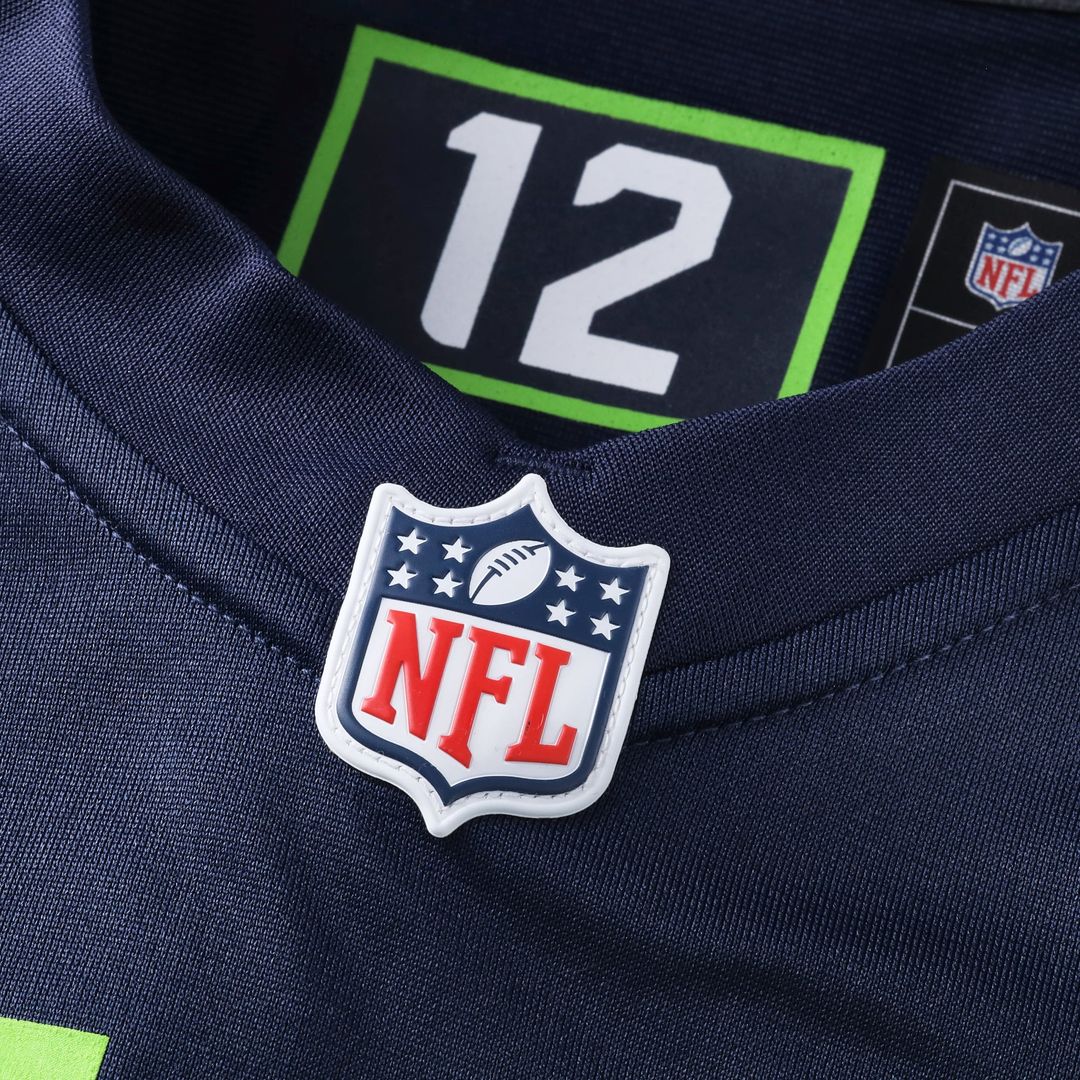 Seattle Seahawks 12s White Game Jersey | NFL Football Jersey