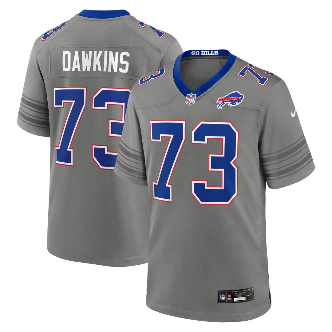 Buffalo Bills Dion Dawkins Royal Game Player Jersey | NFL Football Jersey