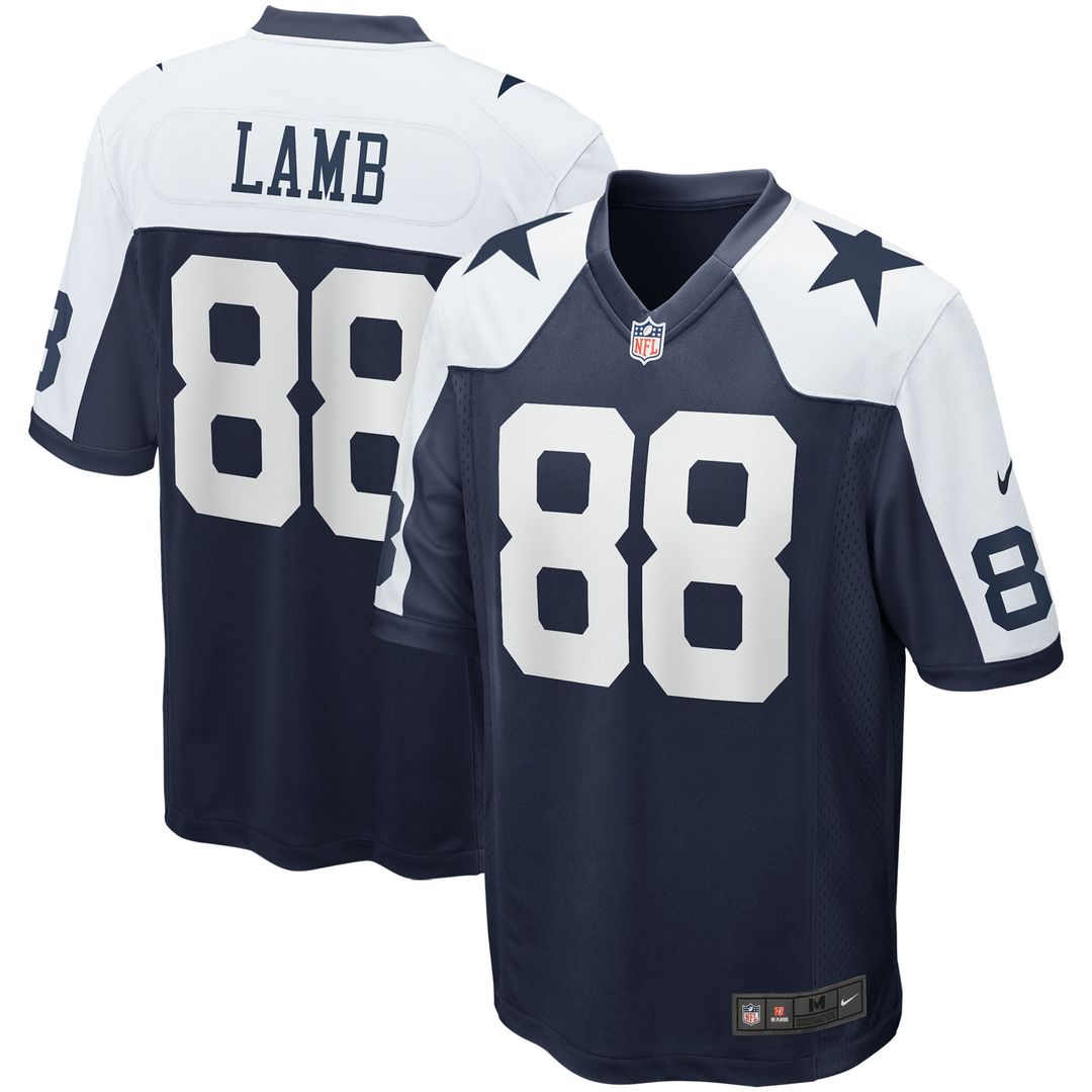 Dallas Cowboys CeeDee Lamb White Alternate Game Team Jersey | NFL Football Jersey